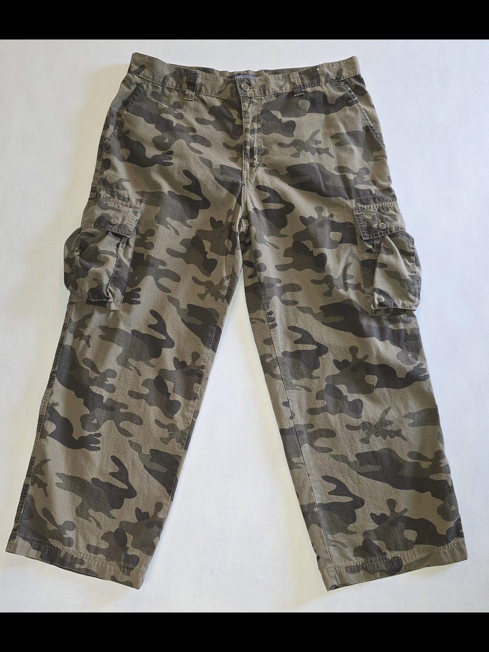 Vintage Premier International Camo Cargo Pants, Men’s 38x30